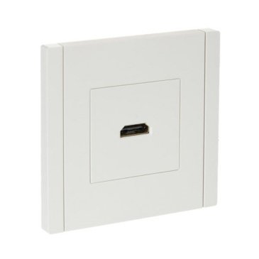 Розетка встраиваемая HDMI IEK FORTE&PIANO FP240 белый FP-H10-K01