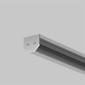 Заглушка торцевая к профилю Levity TRA184MPEC-S(N) серебро (2шт)
