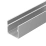 алюминиевый профиль WPH-FLEX-1616-1000 ANOD 053418