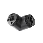 Угловой коннектор для системы Shelf без ввода питания CA014CL-B чёрный