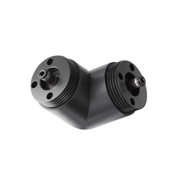 Угловой коннектор для системы Shelf без ввода питания CA014CL-B чёрный