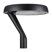 светильник 50W Белый теплый 051858 ALT-DEKKEL-50W (BK, 145x40 deg, 230V) IP65 на опору черный