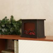 фигурка  светодиодная КАМИН UL-00011316 ULD-L2821-005-DNC-RED BLACK FIREPLACE
