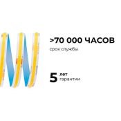 Светодиодная лента Белый COB 24V 15W/m 560Led/метр 00-482 PRO 8мм IP20