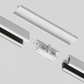 Коннектор прямой внутренний Trinity TRA005CI-31W белый