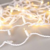 гирлянда  7W Белый теплый 031645 ARD-STRING-CLASSIC-1000-WHITE-100LED-PULSE 230V IP65  с эффектом мерцания