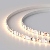 Светодиодная лента Белый теплый 2835 12V  9.6W/m 120Led/метр 014995(2) RT-A120-5mm 5мм 2700K LUX