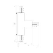 Коннектор тройной LGD-4TR-CON-INT-L2-WH (C) 026141