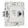 Розетка встраиваемая комбинированная IEK SKANDY SK-AK20-1-K01 SK-A14W TV+RJ45 кат.5E арктический белый