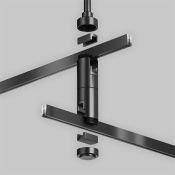 Крепление потолочное Среднее / Medium двойное 300мм Flarity TRA158C-D1-B чёрный