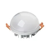 Встраиваемый светильник   5W Белый теплый  020214 LTD-80R-Crystal-Sphere 220V IP40 полусфера белый
