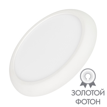 Накладной светильник  25W Белый-MIX 034467 CL-FIOKK-R300 230V IP44 круглый белый