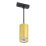 Трековый светильник IEK LIGHTING без лампы 4117 LT-UCB0-4117-GU10-1-K22 на шинопровод золото