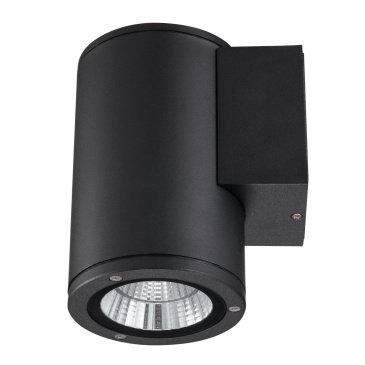 светильник  12W Белый UL-00010846 ULU-S21С-12W-6400K IP65 BLACK цилиндр накладной черный