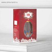 фигурка  светодиодная &quot;Фонарь с оленем&quot; 6х13х6 см, пластик, батарейки LR44х3, свечение тёплое белое