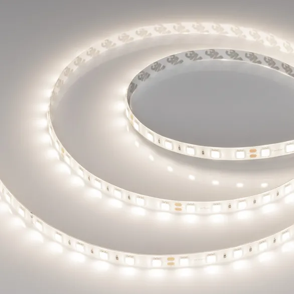 Светодиодная лента Белый дневной 5060 24V 14.4W/m  60Led/метр герм (силикон) 015455(3) RTW-SE-B60-10mm  LUX