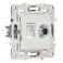 Розетка встраиваемая комбинированная IEK SKANDY SK-AK20-2-K01 SK-A15W TV+RJ45 кат.6 арктический белый