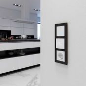 Терморегулятор WERKEL W1151201 сенсорный с Wi-Fi для теплого пола белый