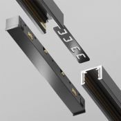 Коннектор питания прямой Exility X TRA239PC-42B чёрный