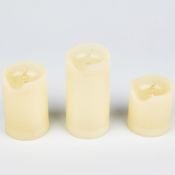 фигурка  светодиодная набор СВЕЧИ Белый теплый UL-00008593 ULD-F060 WARM WHITE CANDLE SET3