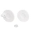 Заглушка для гибкого неона ARL-MOONLIGHT-ROUND-40-CAP-SIDE-S-SET-WH 048837