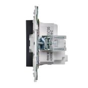 Штепсельная розетка встраиваемая IEK SKANDY 16А SK-R14-16-K48 SK-R04T с з/к без з/ш титан