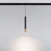 Магнитный трековый светильник  5W Белый дневной MAG-SPOT-HANG-25-R30 45deg  24V на магнитный шинопровод черный 034245