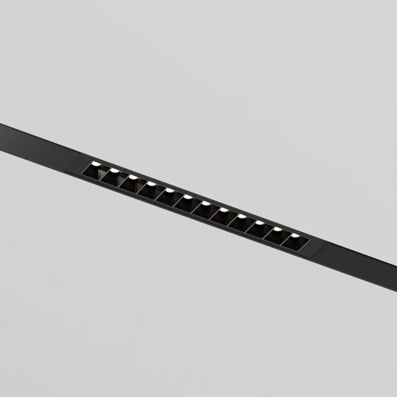 Трековый светильник   9W Белый теплый SIMPLE GRILL DK8101-BK IP20 на шинопровод черный