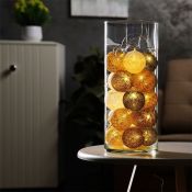 гирлянда НИТЬ Белый теплый с насадками «Клубки кремовые» прозрачная нить, 20 LED, 5м IP20  220 В