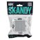 Выключатель встраиваемый трехклавишный IEK SKANDY SK-V30-0-10-K23 SK-V11S серебряный