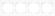Рамка стеклянная 4 поста WERKEL Favorit WL01-Frame-04 / W0041105 белый матовый