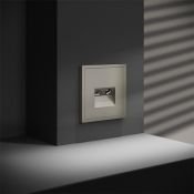 Розетка телевизионная встраиваемая VOLTUM S70 TV+RJ45 кат. 6 шелк