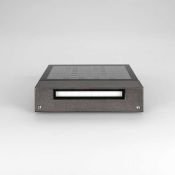 светильник   3W Белый теплый 031060 LGD-SIGN-WALL-S150x200-3W 220V IP54 прямоугольный накладной серый