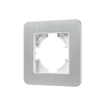 Рамка металлическая 1 пост Arlight AKIRY 049680 FRM-AKIRY-AL-1-SR серебристый