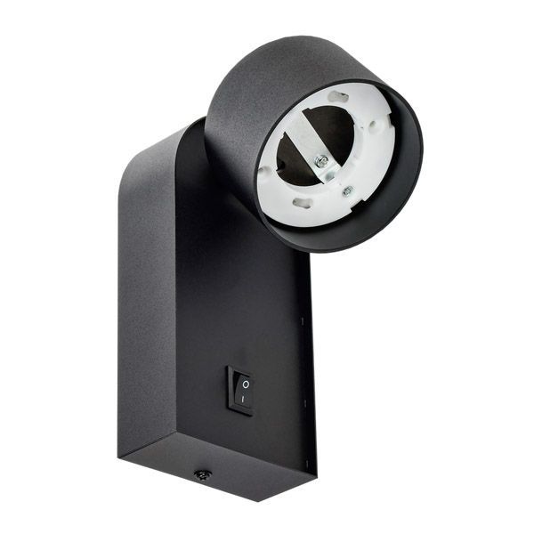 Накладной светильник -бра IEK LIGHTING без лампы 4041 LT-UBB0-4041-GX53-1-K02 GX53 черный