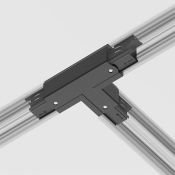 Коннектор Т-образный правый Trinity TRA005CT-31B-R чёрный