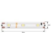 Светодиодная лента Желтый 3528 24V  4.8W/m 60Led/метр 00-00022310 SWG360-24-4.8-Y-M