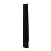 Рамка пластик 1 пост IEK BRITE BR-M12-44-K02 РУ-1-БрЧ-44 черный IP44