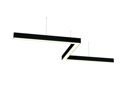 светильник   64W Белый дневной 0510201 Z B 4K (64/3x833) 220V IP20  трёхсекционный универсальный черный