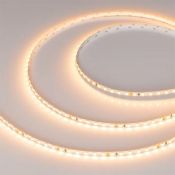 Светодиодная лента Белый теплый супер 2835 24V  9.6W/m 120Led/метр 018100(2) RT-A120 5мм 2400K LUX