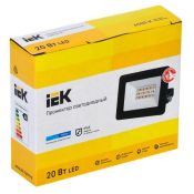 прожектор Белый  20W СДО 06-20 LPDO601-20-65-K02 IP65 220В черный