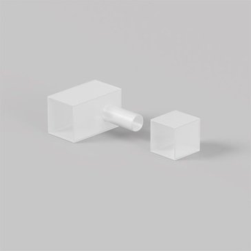 Заглушка для гибкого неона Maytoni 432025 12x12 мм выход вверх/вниз 2 шт