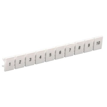 Маркеры для КПИ-6мм2 с нумерацией №№ 1-10 YZN11M-006-K00-10 IEK