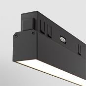Трековый светильник 12W Белый теплый Базис / Basis Exility TR030-2-12W3K-B Maytoni на магнитный шинопровод черный