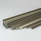 алюминиевый профиль SL-KANT-H11-2000 ANOD OLIVE GREY 038197