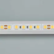 Светодиодная лента Белый дневной 5060 24V 23W/m  96Led/метр 017424(2) RT-B96-10mm 3x (480 LED) однорядная LUX