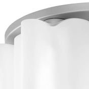 Люстра накладная Lightstar без лампы Nubi 802070 7х40W E27 фигурная белый/хром