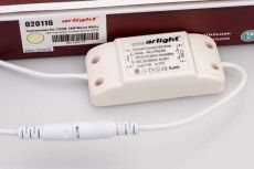 Встраиваемый светильник-панель  18W Белый теплый 020116 DL-192M-18W 220V IP20 круглый белый