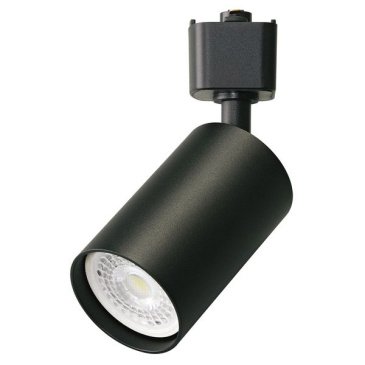 Трековый светильник под лампу GU10 UBL-Q324 BLACK на шинопровод черный UL-00012466 Volpe