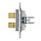 Розетка встраиваемая аудио IEK SKANDY SK-S40-K03 SK-A01Gr серый